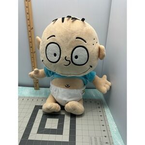 Rugrats Tommy Pickles‎ jumbo Plush Toy Blue Shirt Diaper Cartoon Character